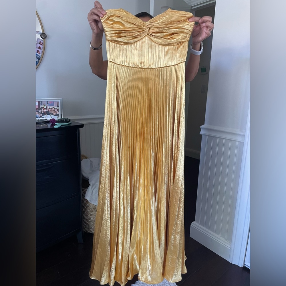 AMUR BELLE GOWN- SIZE 0- SOLD OUT ON AMUR’S WEBSITE & REVOLVE- WORN ONCE-